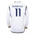 Billige Real Madrid Rodrygo Goes #11 Hjemmebane Fodboldtrøjer 2023-24 Langærmet